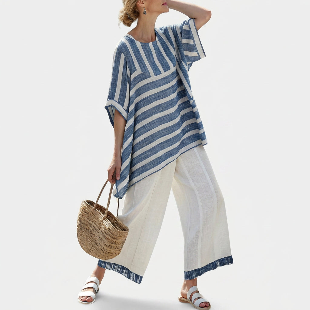 Eadaoin | Mediterranean Style Linen Set