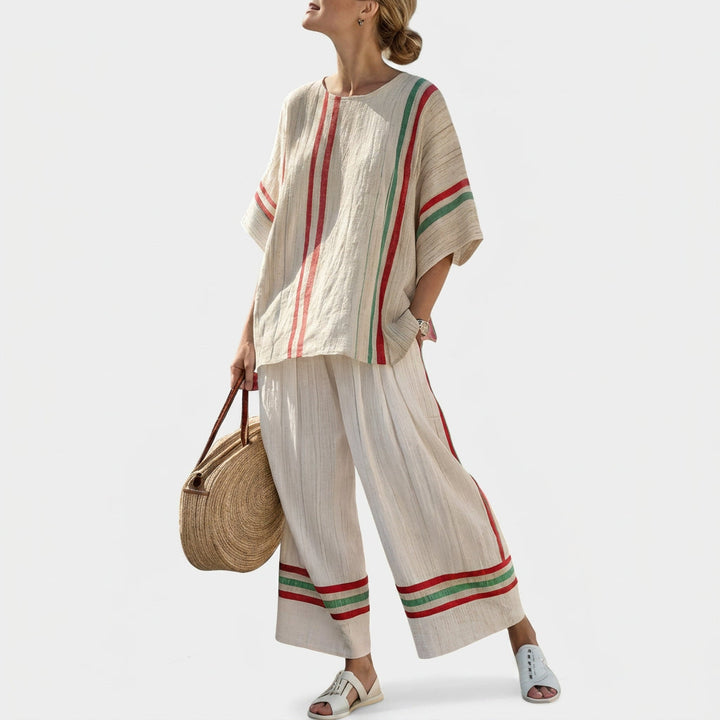 Lasairina | Mediterranean Striped Set