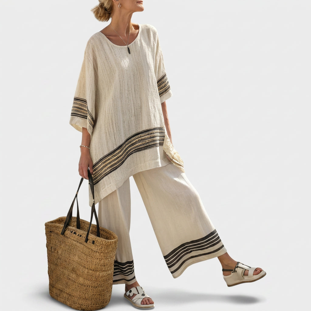 Sibeal | Elegant Linen and Bamboo Set
