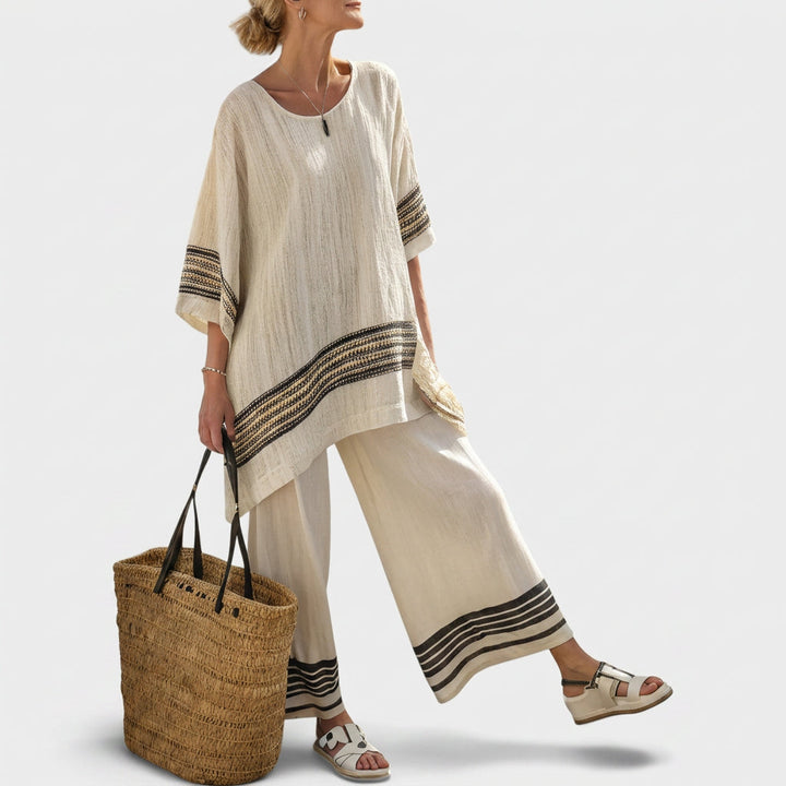 Sibeal | Elegant Linen and Bamboo Set