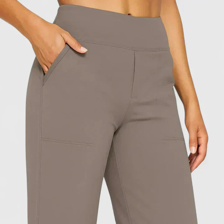 Deirdre | Elegant Straight-Leg Trousers