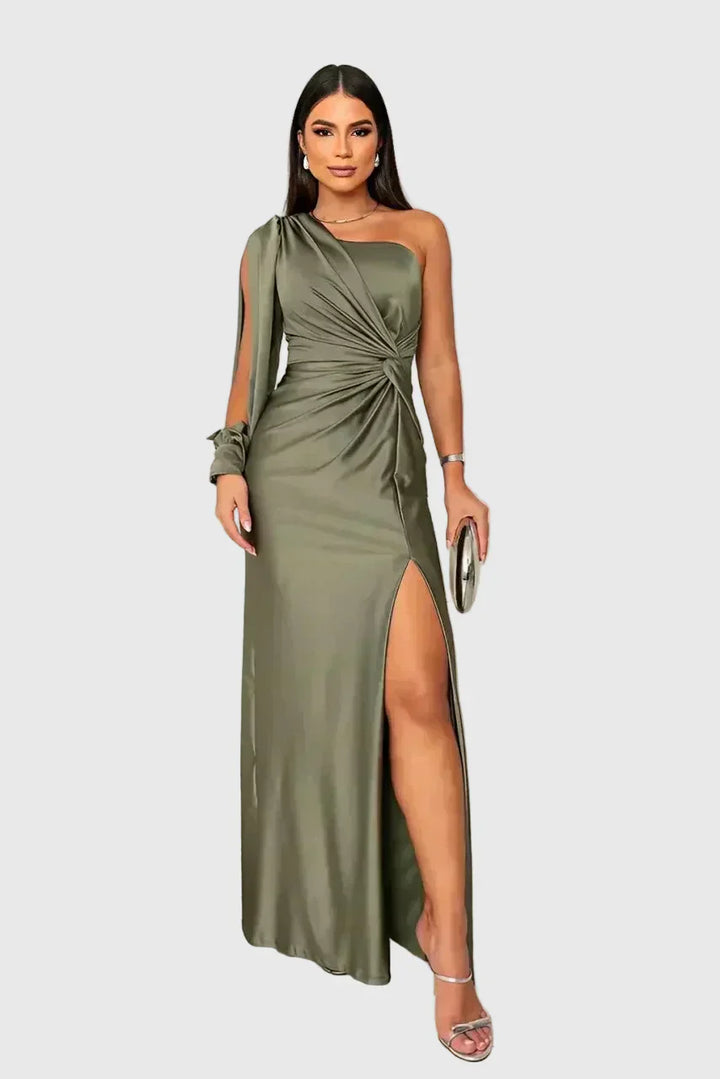 Aoibhinn | Elegant Flowing Evening Maxi Dress