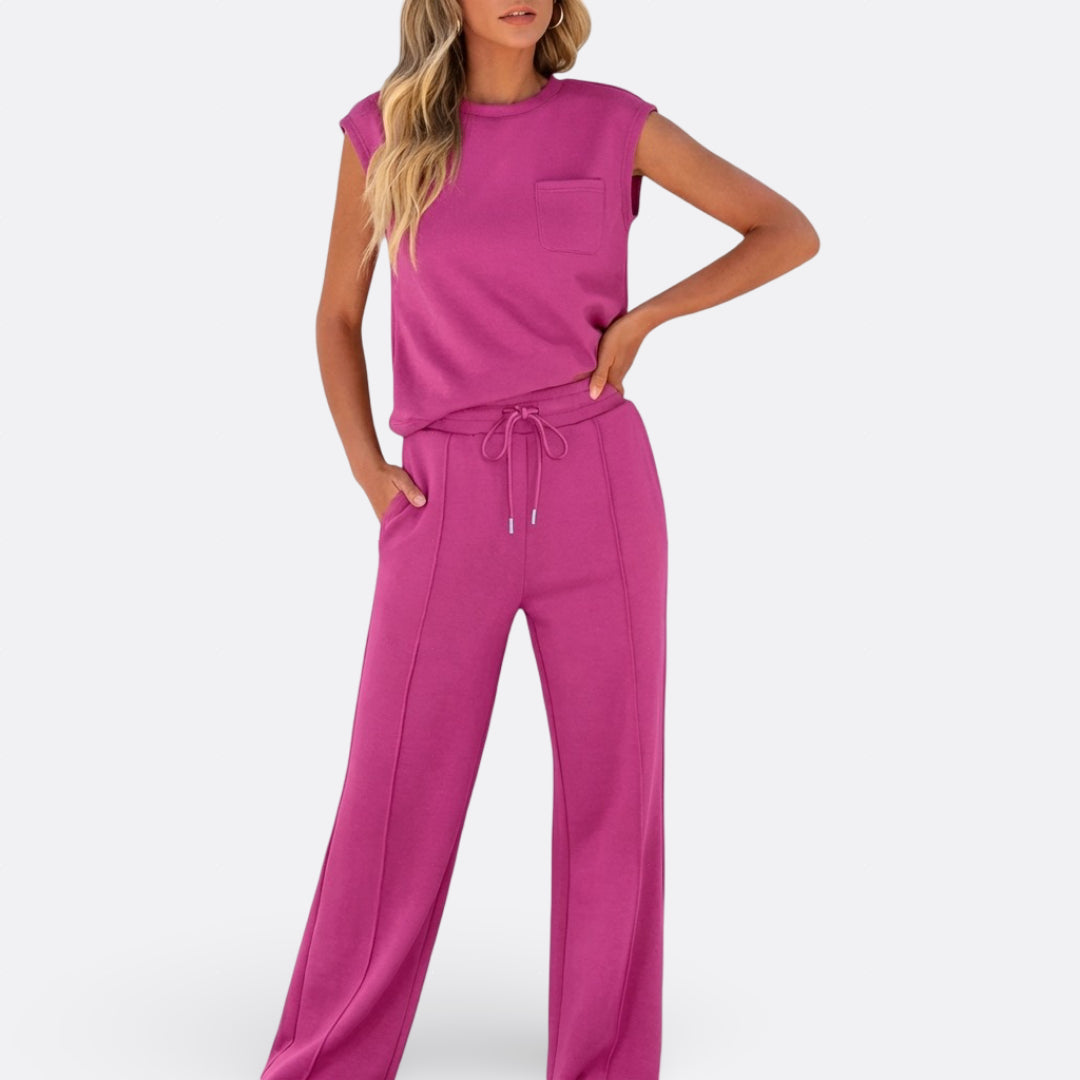 Talulla | Casual Set in Soft Lounge Fabric
