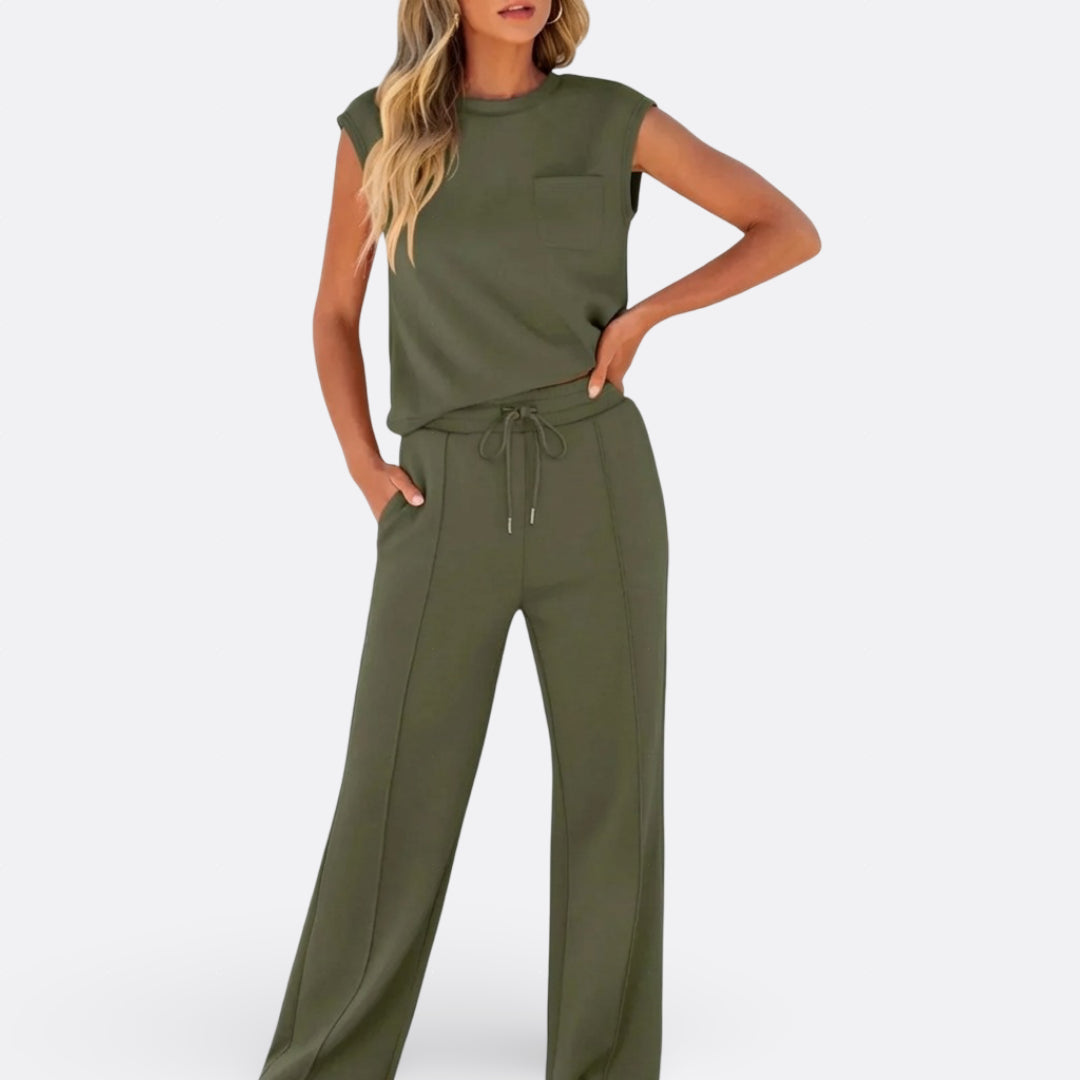 Talulla | Casual Set in Soft Lounge Fabric