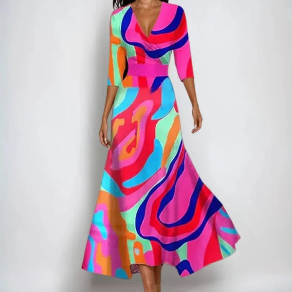 Éabha | Elegant Floral Dress