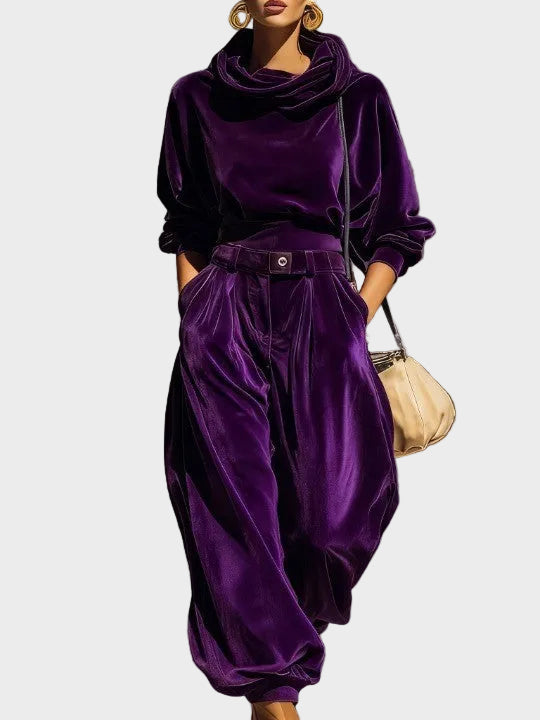 Eithne | Loose Velour Set