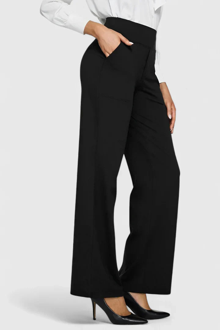 Deirdre | Elegant Straight-Leg Trousers