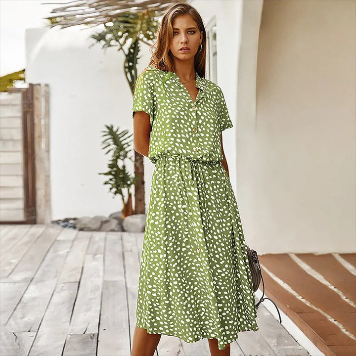 Gráinne | Printed Summer Dress