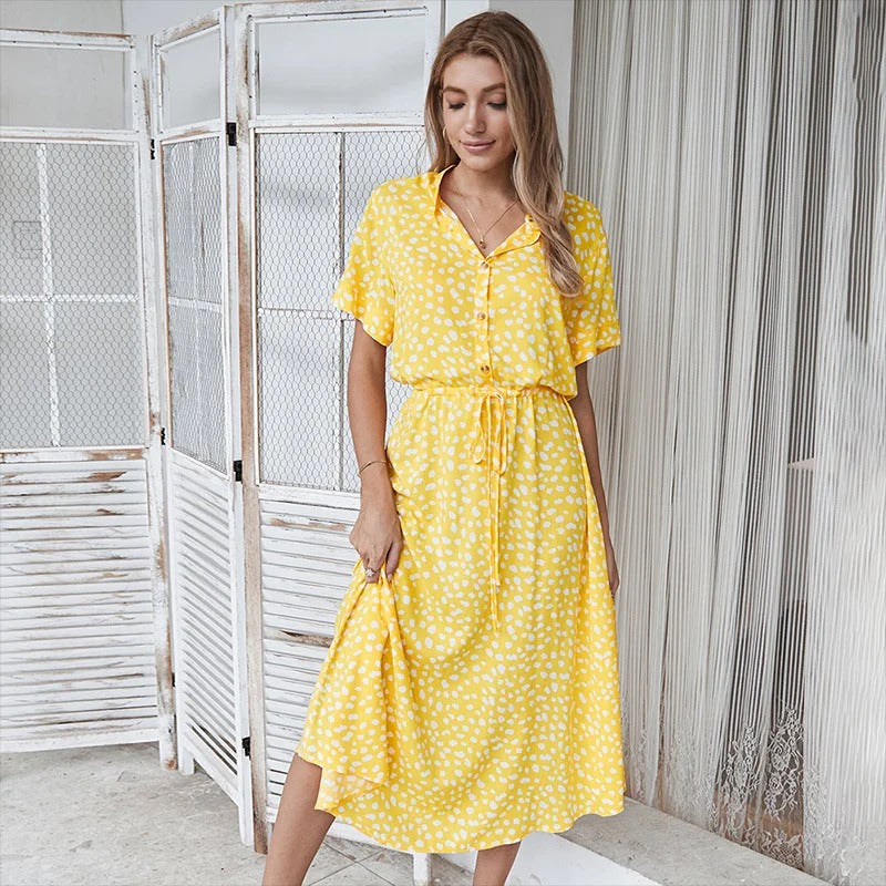 Gráinne | Printed Summer Dress