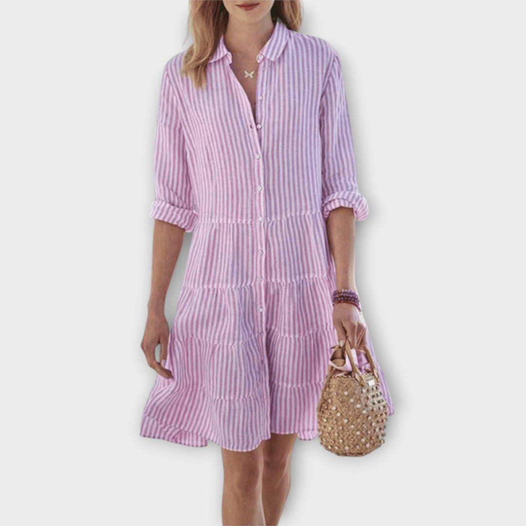 Sárán | Airy Striped Dress