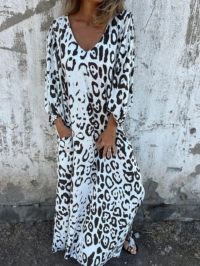 Aoibheann | Leopard Maxi Dress