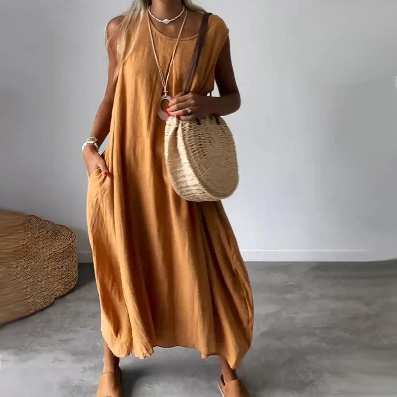 Eabha | Relaxed Sleeveless Dress