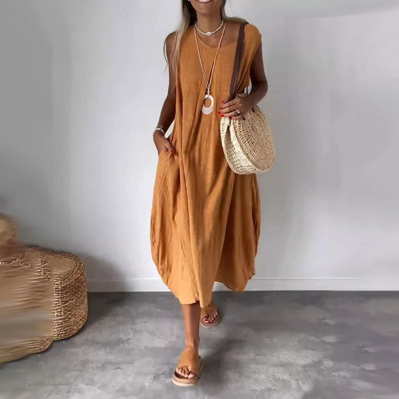 Eabha | Relaxed Sleeveless Dress