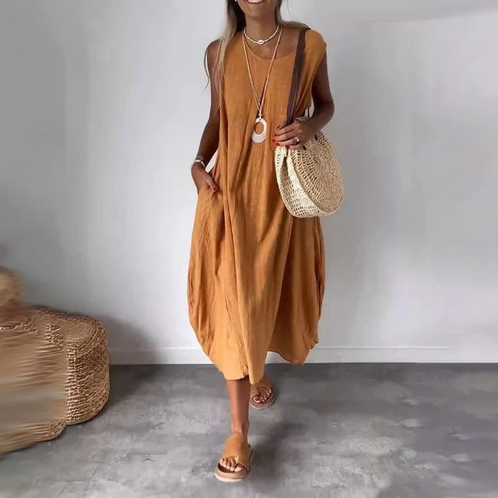 Eabha | Relaxed Sleeveless Dress