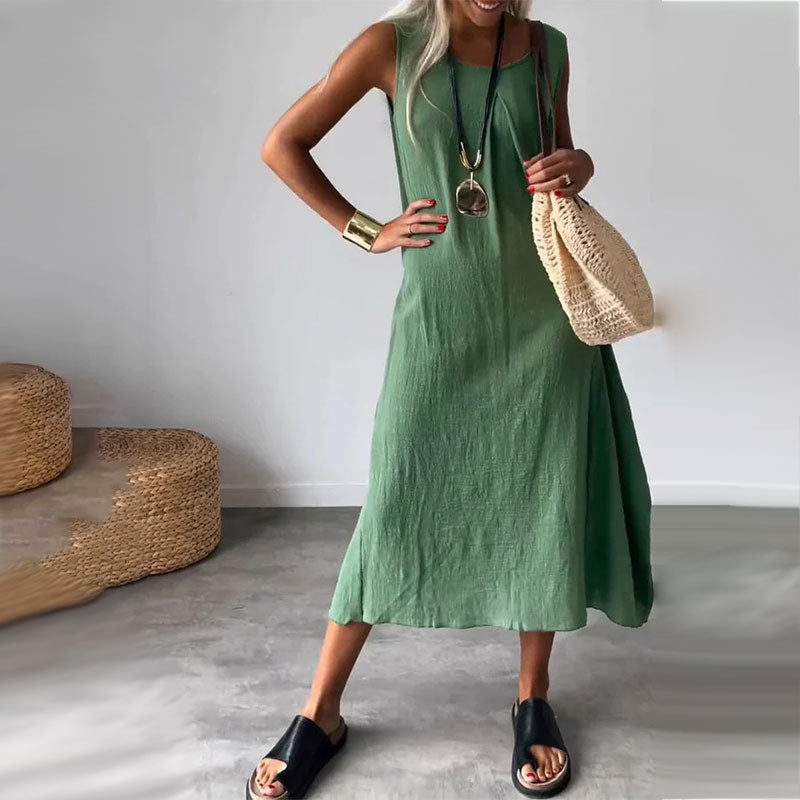Eabha | Relaxed Sleeveless Dress