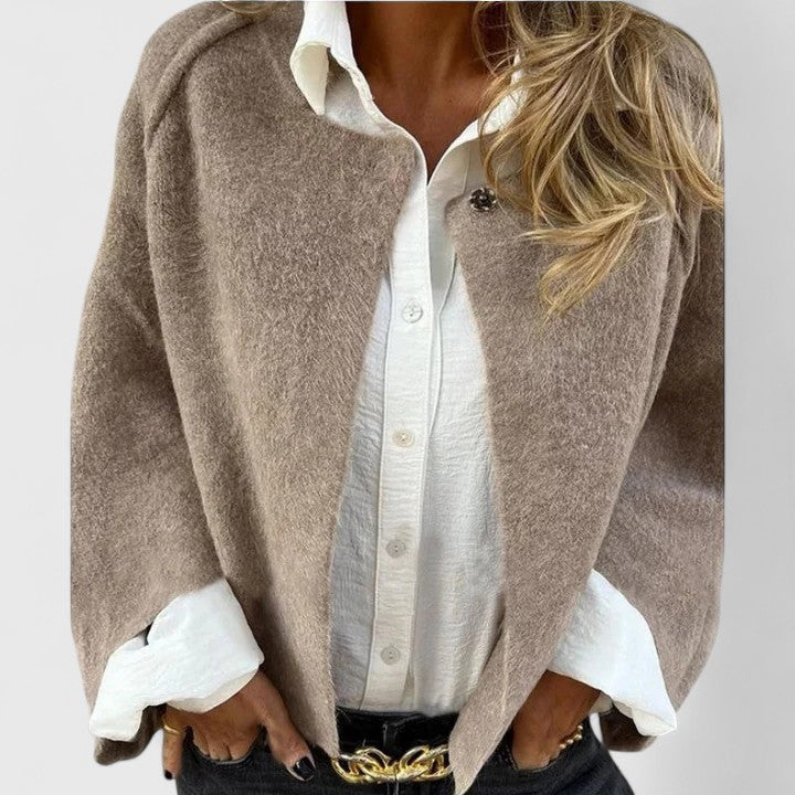 Sadhbh | Elegant Open Jacket
