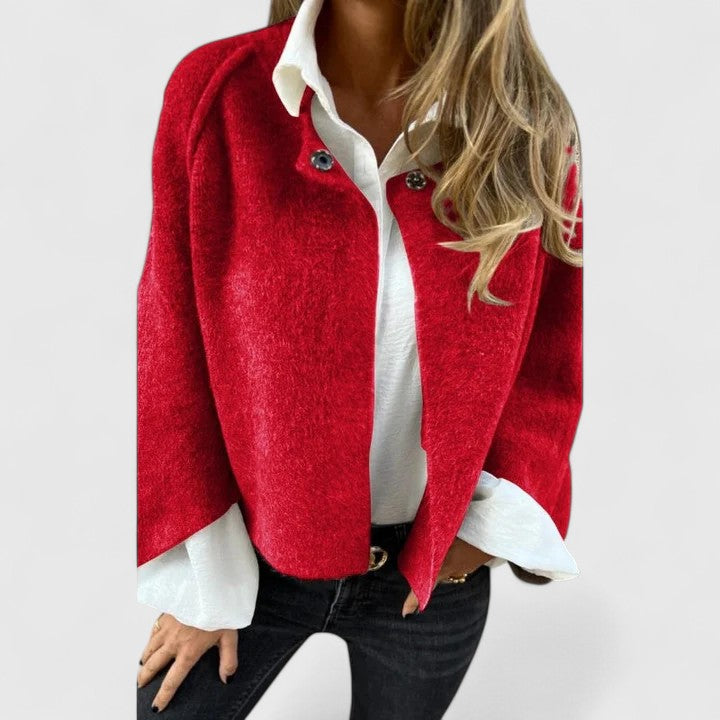 Sadhbh | Elegant Open Jacket
