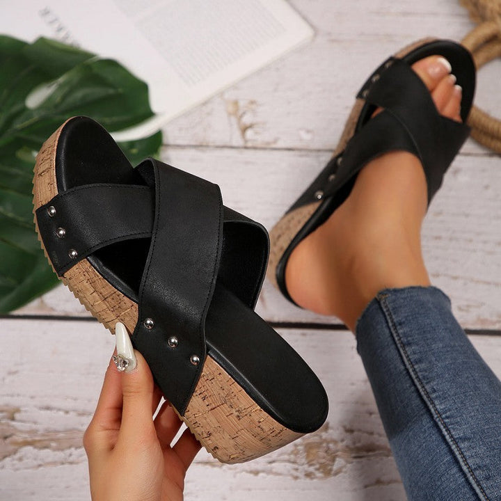 Uaithne | Boho Wedge Sandals