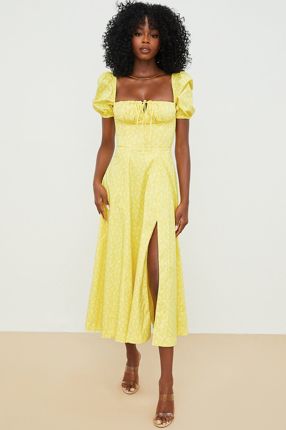 Sadhbh | Bloom Puff Sleeve Dress