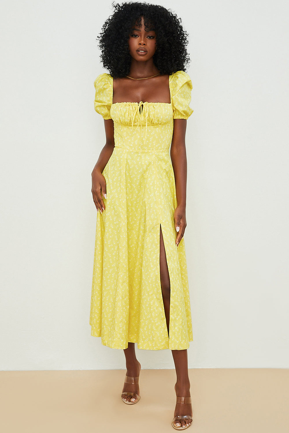 Sadhbh | Bloom Puff Sleeve Dress