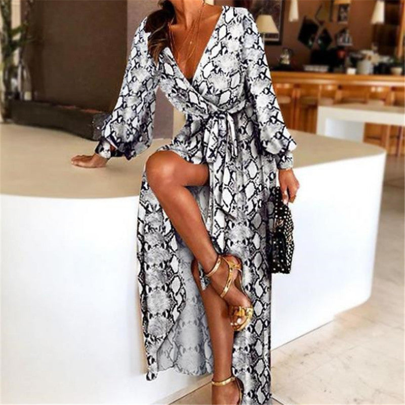 Fionnuala | Printed Boho Dress