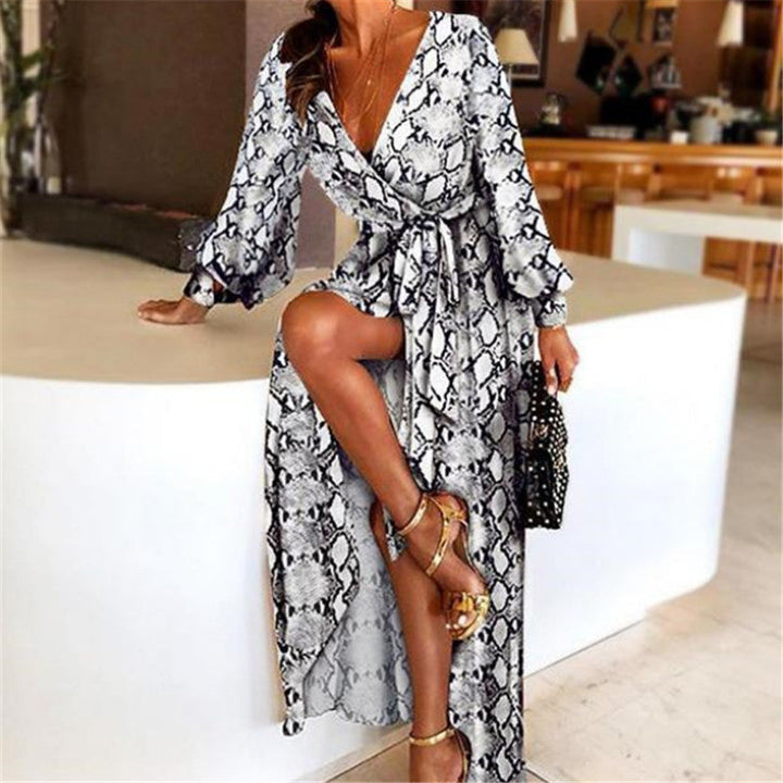 Fionnuala | Printed Boho Dress