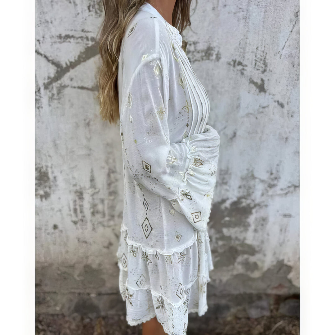 Ita | Boho Gold Dress