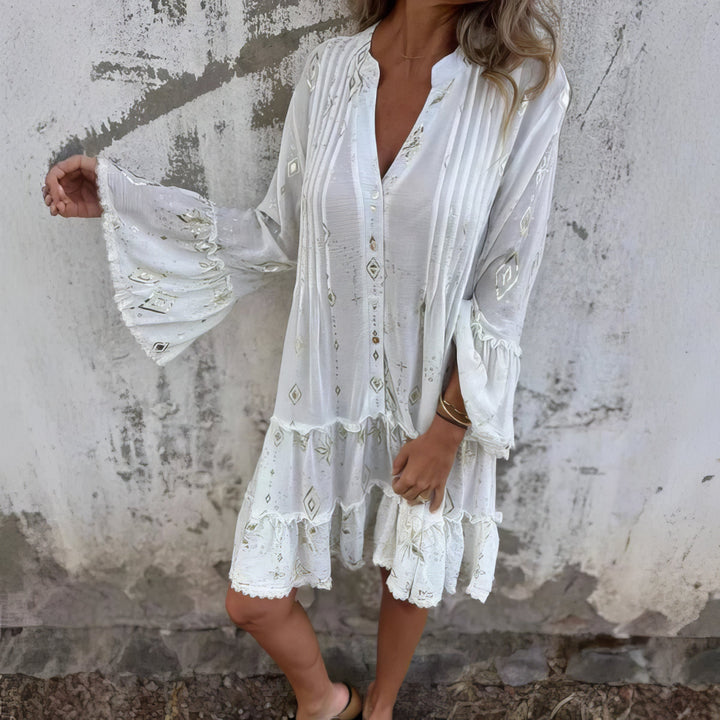 Ita | Boho Gold Dress