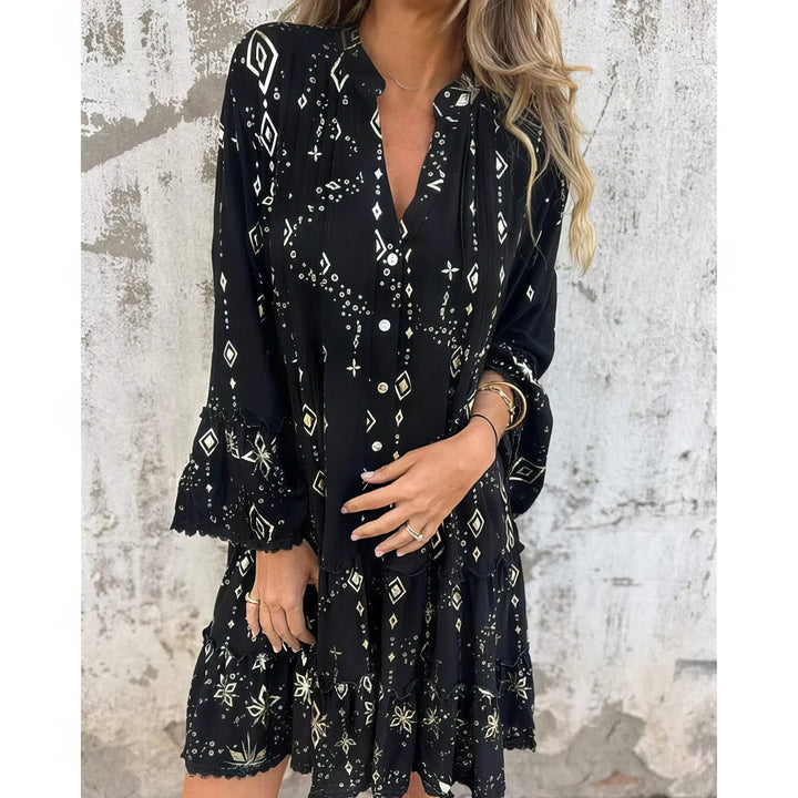 Ita | Boho Gold Dress