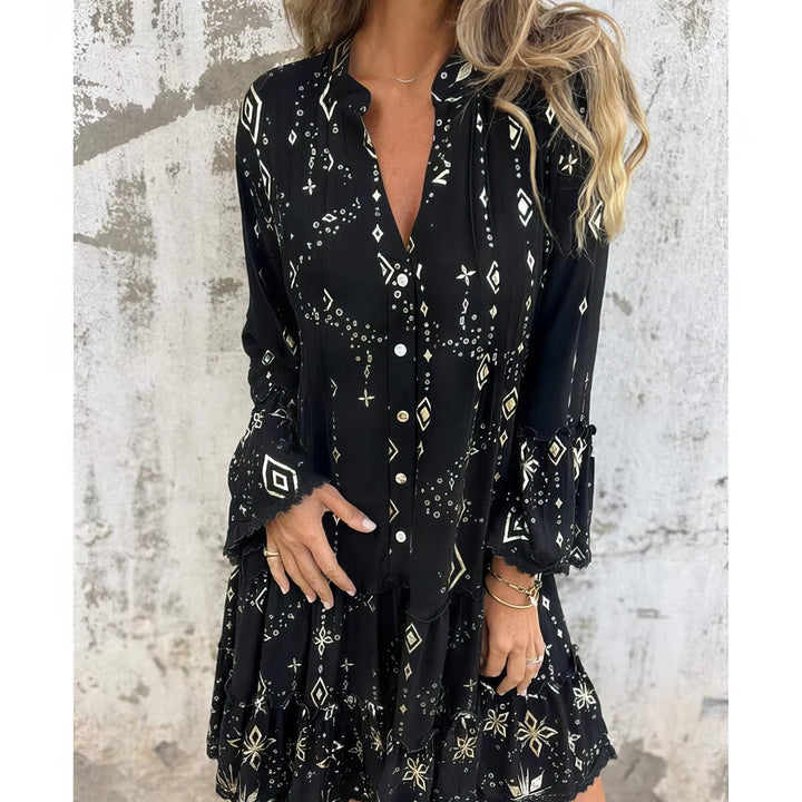 Ita | Boho Gold Dress