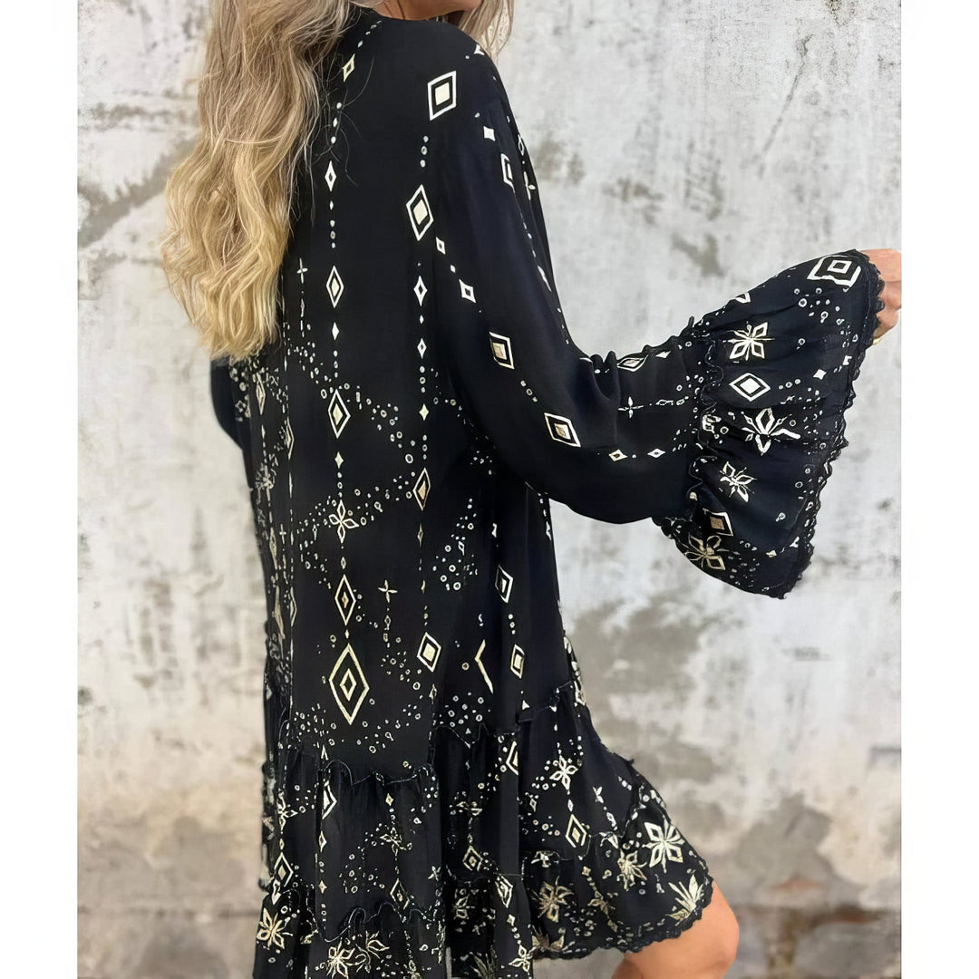 Ita | Boho Gold Dress